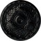 Ekena Millwork Amelia Ceiling Medallion (Fits Canopies up to 4 1/8"), Hand-Painted Jet Black, 15 3/4"OD x 5/8"P CM16AMBLF - alternate 1